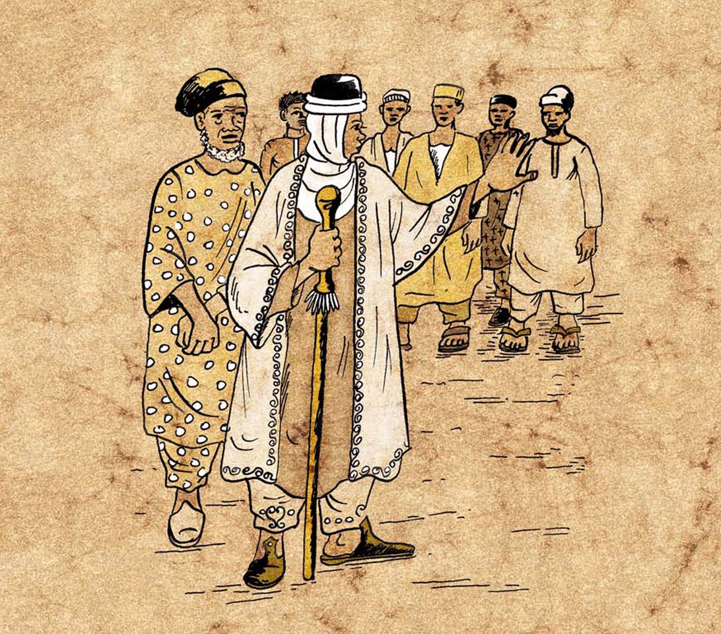 Le roi et sa femme